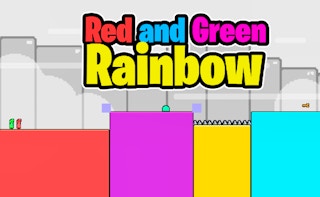 Image Red and Green Rainbow